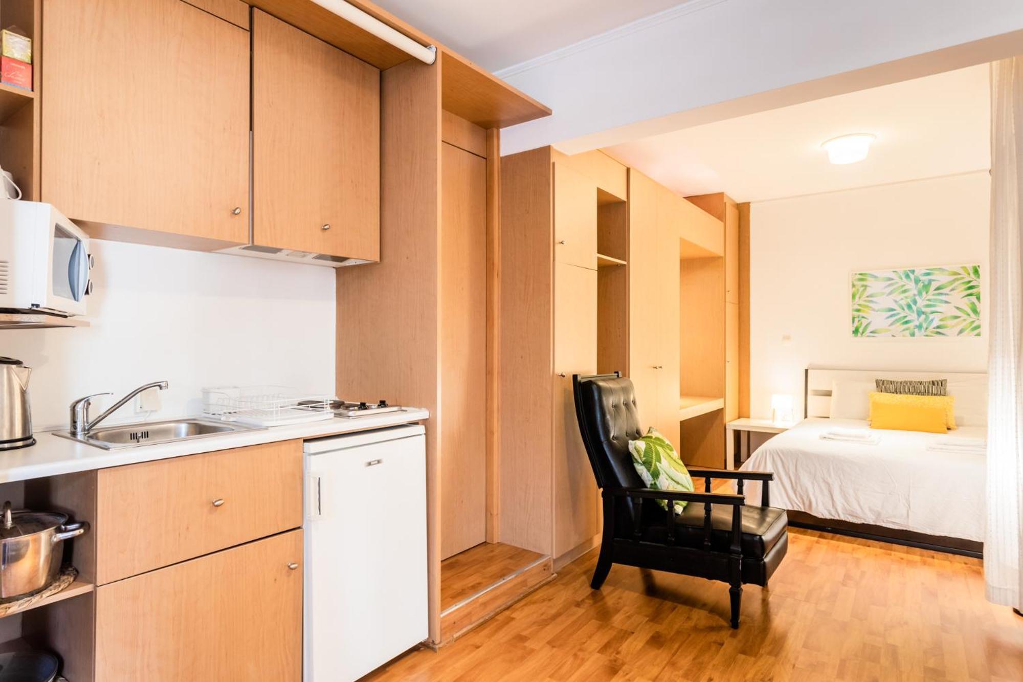 Appartamento Beautiful Studio - Heart Of Atene Esterno foto